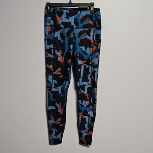 Stylish Geometric Print Leggings‎ From Members Mark